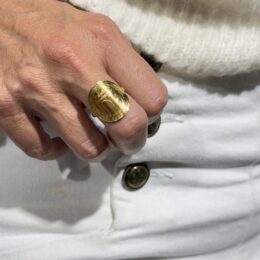 bague 10 centimes de franc le ptit franc