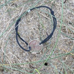 bracelet_pièce_d'euros_2013_cordon_élastique_le_ptit_franc